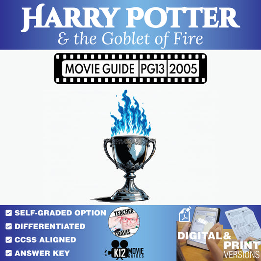 Harry Potter and the Goblet of Fire Movie Guide Questions & Worksheet