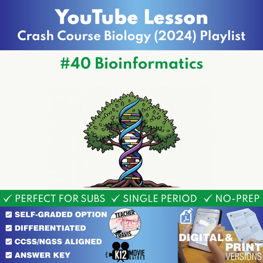 #40 Bioinformatics - How Data Saves Lives | Crash Course Biology (2024) YouTube Video Lesson