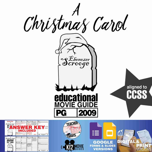 A Christmas Carol Movie Viewing Guide | Questions | Google Formats (PG - 2009)