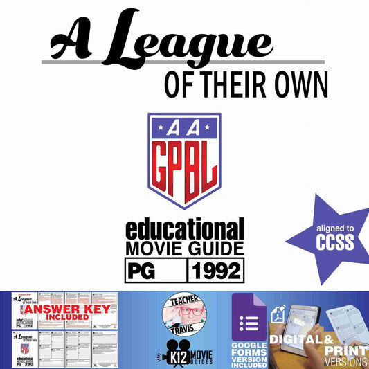 A League of Their Own Movie Guide | Questions | Google Forms (PG - 1992) Cover