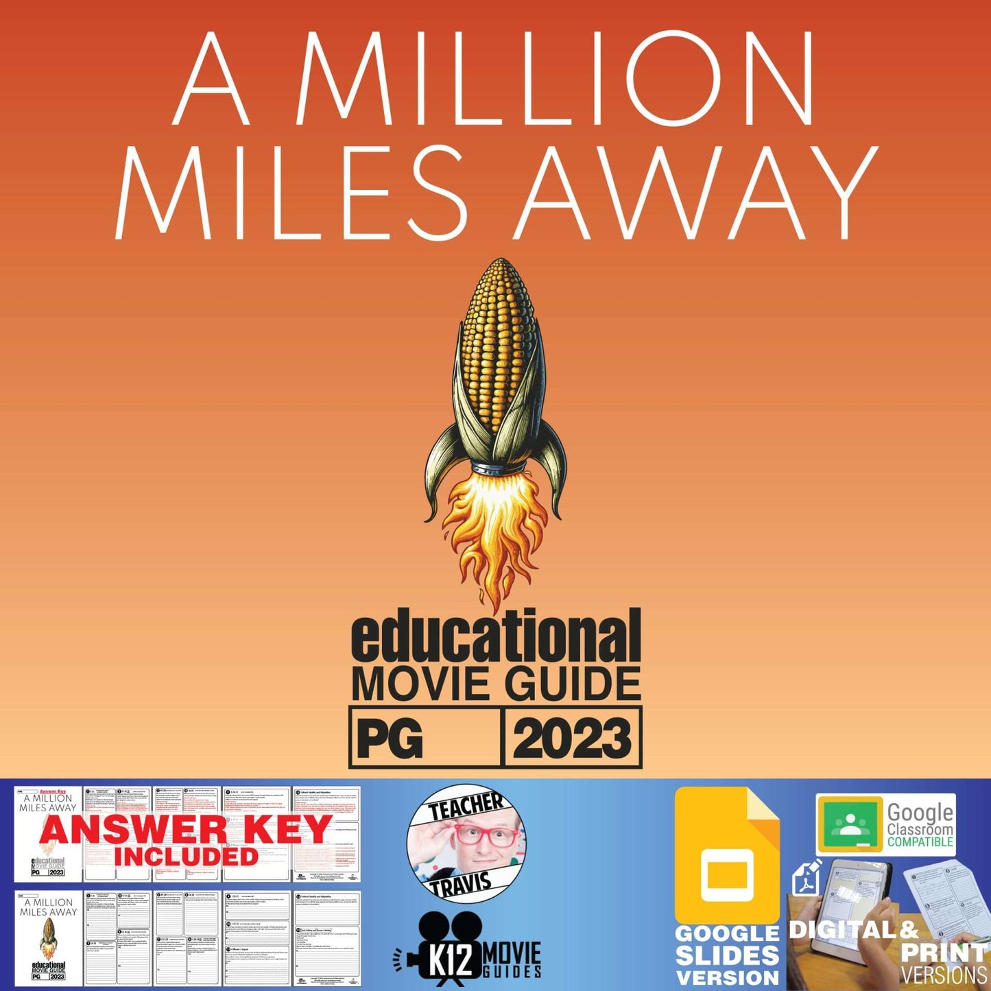 A Million Miles Away Movie Guide (PG - 2023) Cover