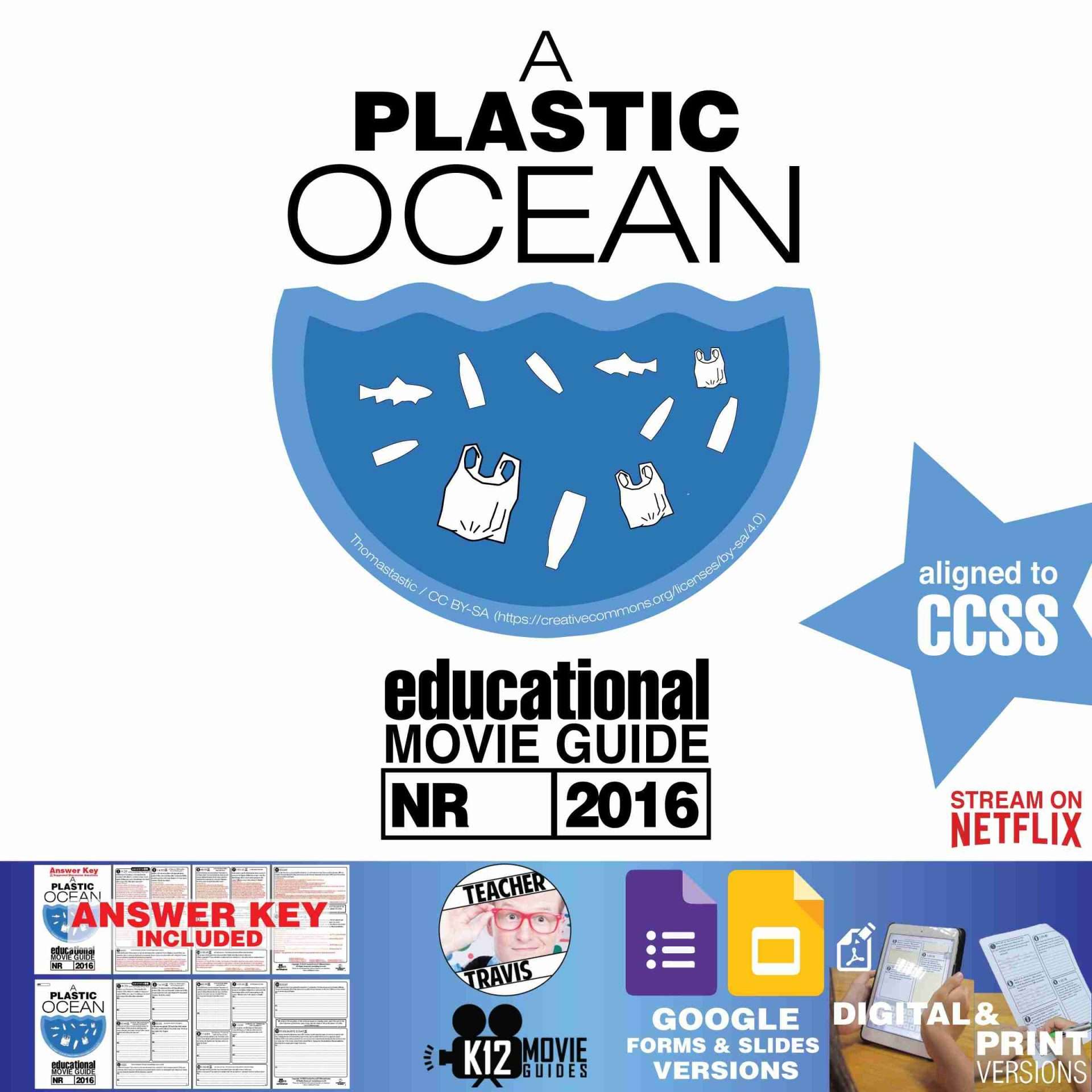 A Plastic Ocean Documentary Movie Guide | Questions | Worksheet (2016)