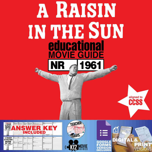 A Raisin in the Sun Movie Guide | Questions | Worksheet | Google (NR - 1961) Cover