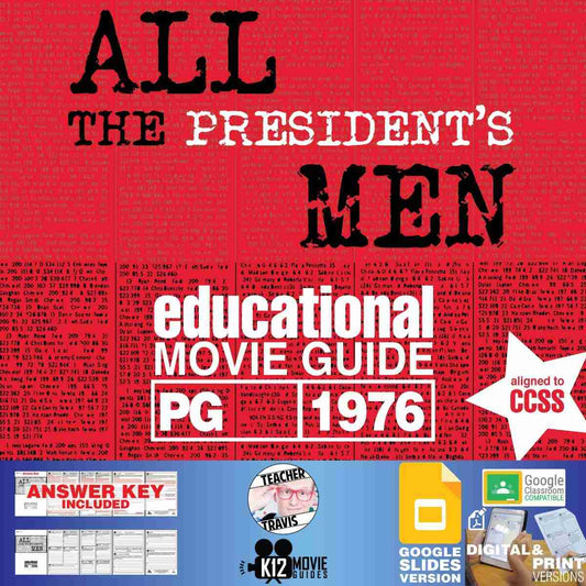 All The President's Men Movie Guide | Reporting | Journalism (PG - 1976) Cover