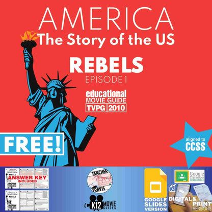 America: The Story of the US - Rebels E01 - Movie Guide | (TVPG - 2010) Cover
