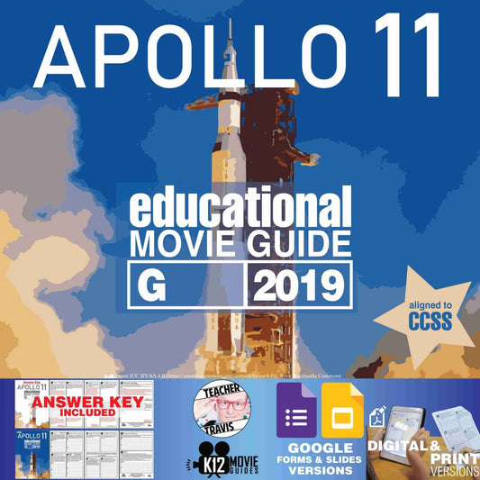 Apollo 11 Documentary Movie Guide | Questions | Worksheet | Google (G - 2019)