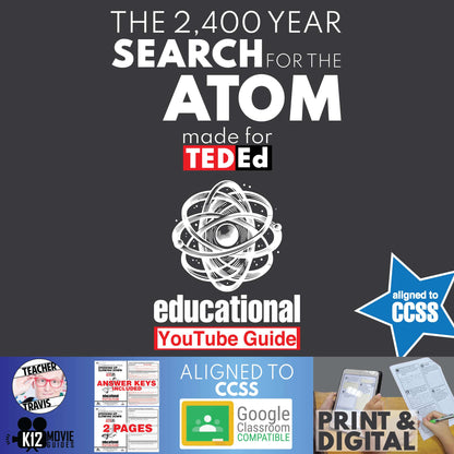 TedEd Search for the Atom Youtube Video Guide Cover