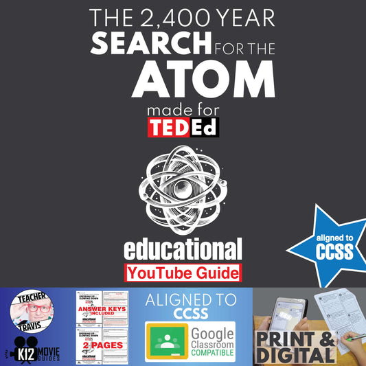 TedEd Search for the Atom Youtube Video Guide Cover