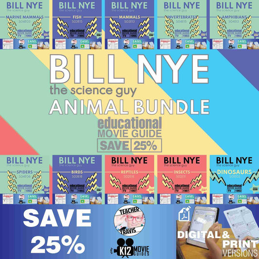 Bill Nye | Animal Bundle | 10 Movie Guides | SAVE 25% | Cover