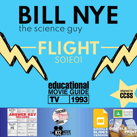 Bill Nye - S01E01 - Video Guide | Flight | Lift | Bernoulli's Principle | Cover