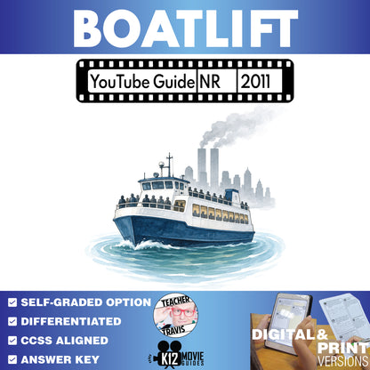 Boatlift: An Untold Tale of 9/11 Resilience Video Guide | Questions & Worksheet (Not Rated - 2011)
