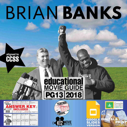 Brian Banks Movie Guide | Worksheet | Questions (PG13 - 2018) Cover