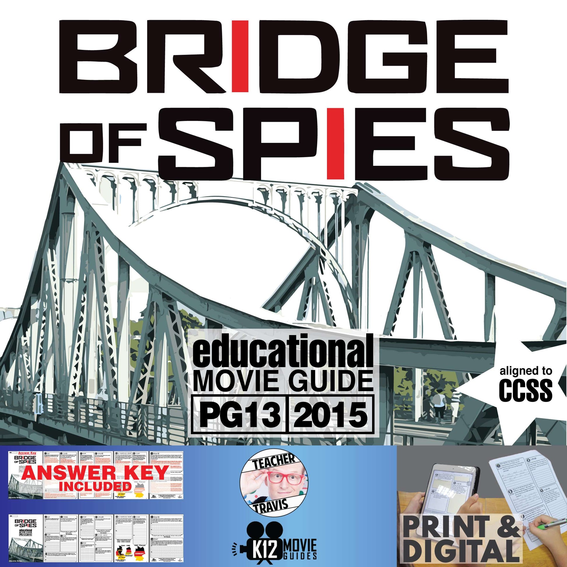 Bridge of Spies Movie Guide (PG13 - 2015) Cover