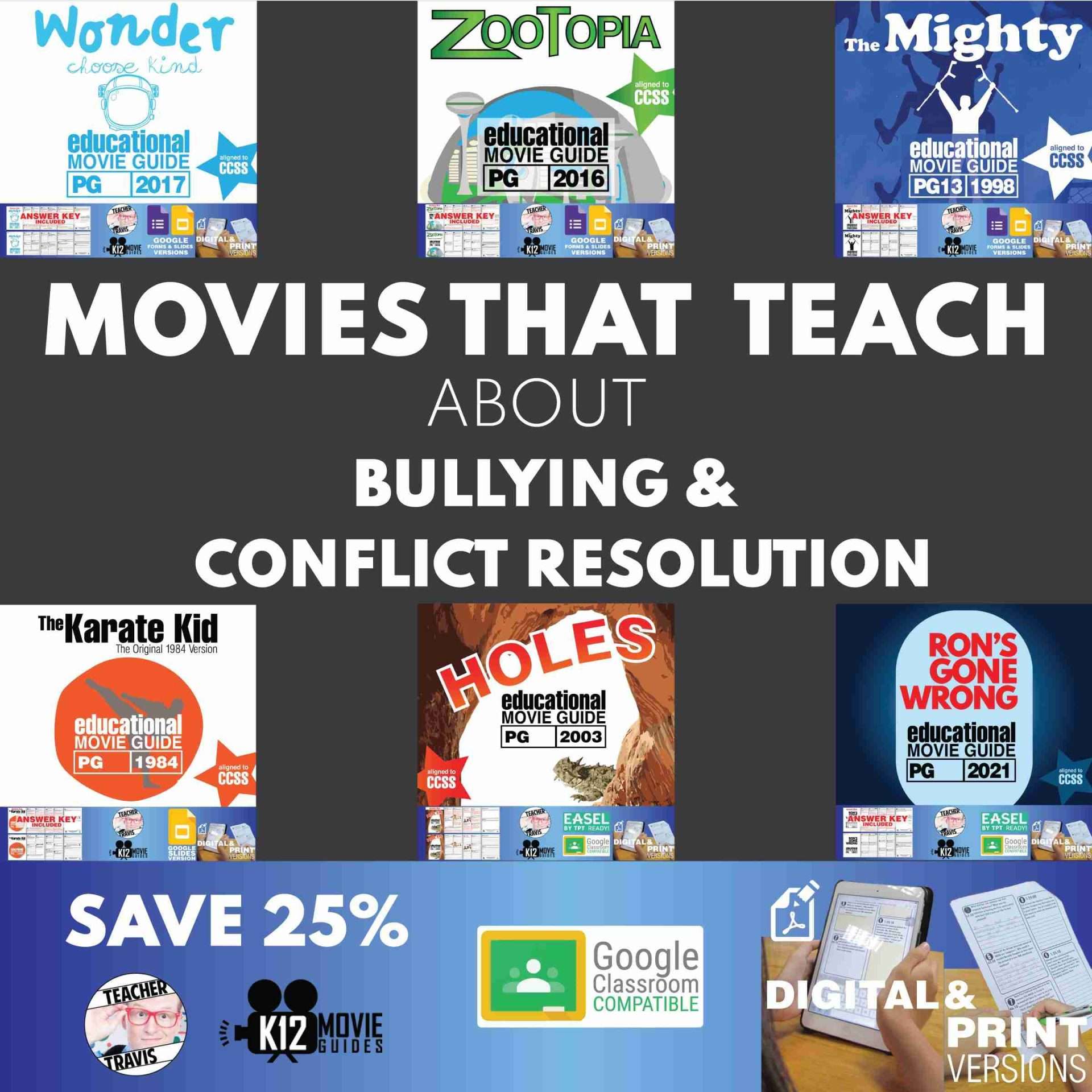 Movies that Teach about Bullying & Conflict Resolution | 6 Movie Guides
