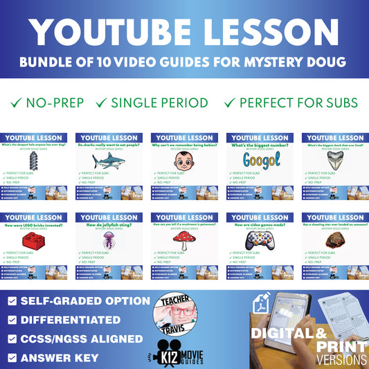 Mystery Doug YouTube Video Lessons Bundle cover image
