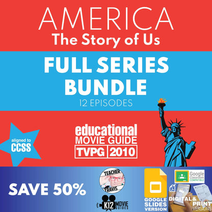 Full Series Bundle | America: The Story of Us | Documentary Video Guides Cover