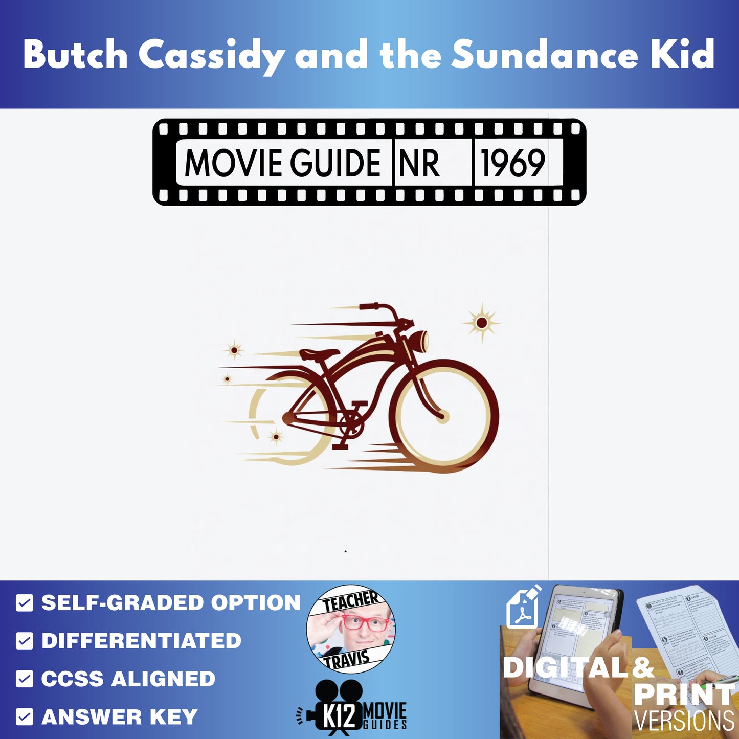 Butch Cassidy and the Sundance Kid Movie Guide Questions & Worksheet