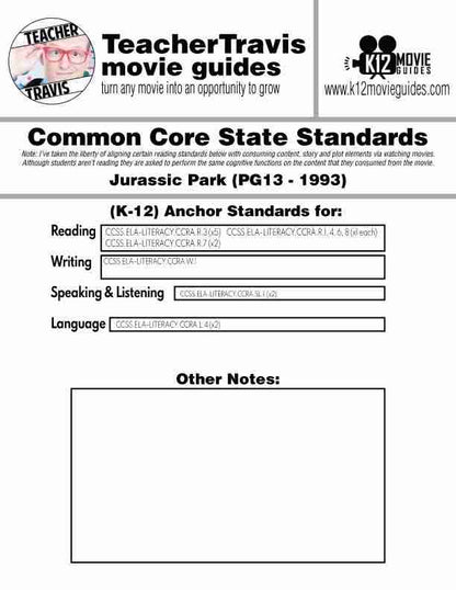Jurassic Park Movie Guide | Nature vs Technology | Ethics (PG-13 - 1993) CCSS