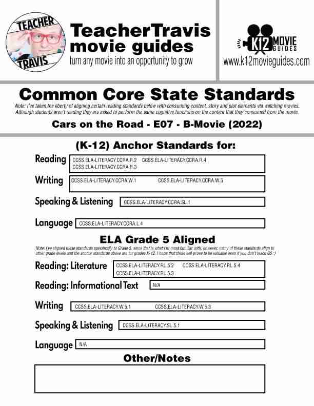 Pixar Short - Cars on the Road - E07 - B-Movie Video Guide (2022) CCSS