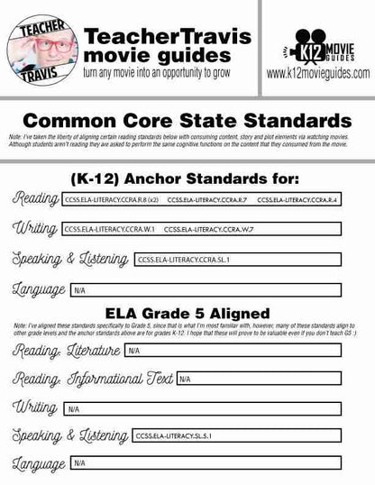 What the Health Documentary Movie Guide | Questions | Worksheet (2017) CCSS Anchor Standards