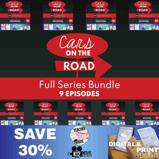 Cars on the Road | 9 Episode Video Guide Bundle | Pixar Shorts | SAVE 30% Cover