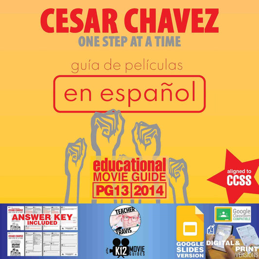 Cesar Chavez Movie Guide (PG13 - 2014) Spanish | Español | Worker's Rights Cover