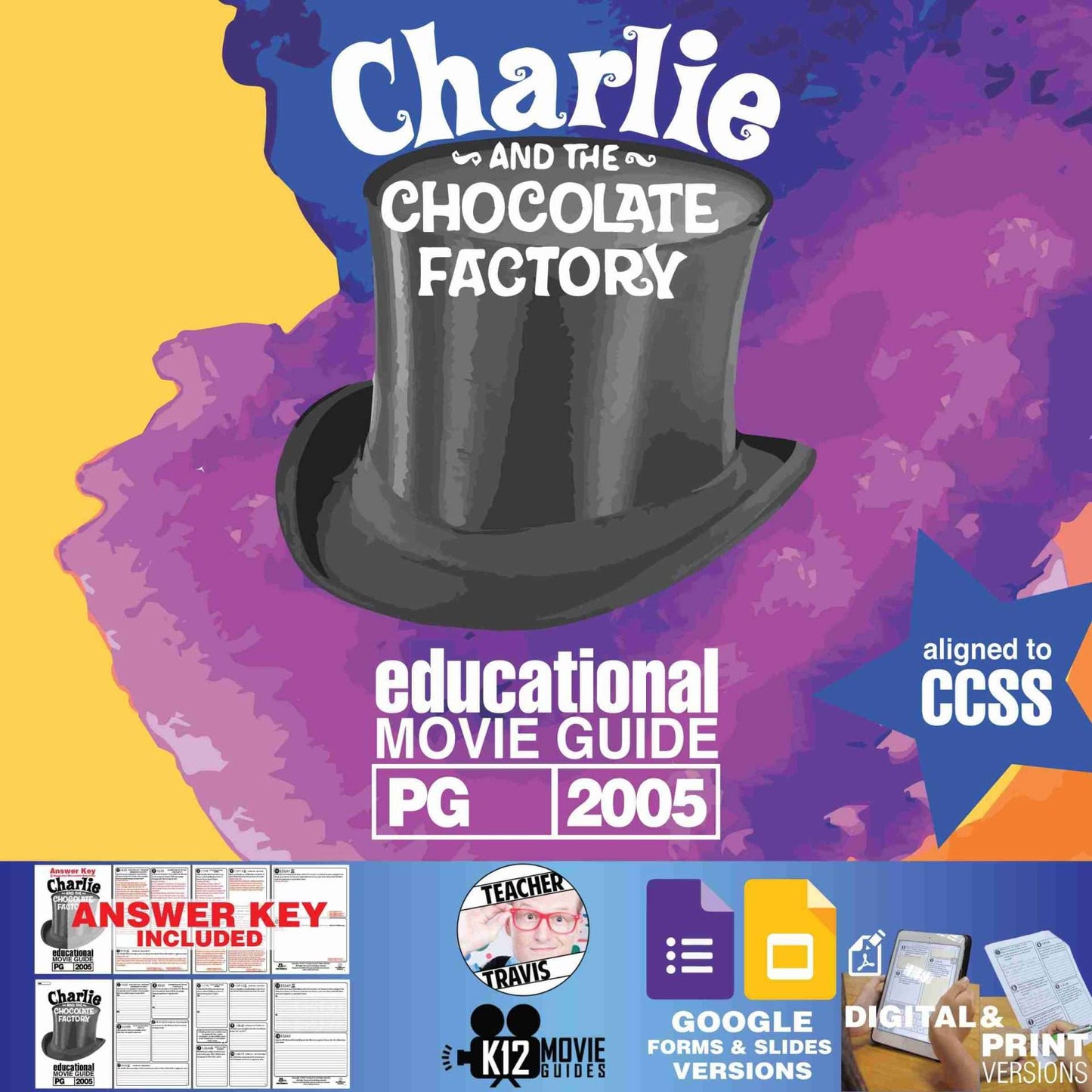 Charlie & the Chocolate Factory Movie Guide | Questions | Google Slide (PG-2005)