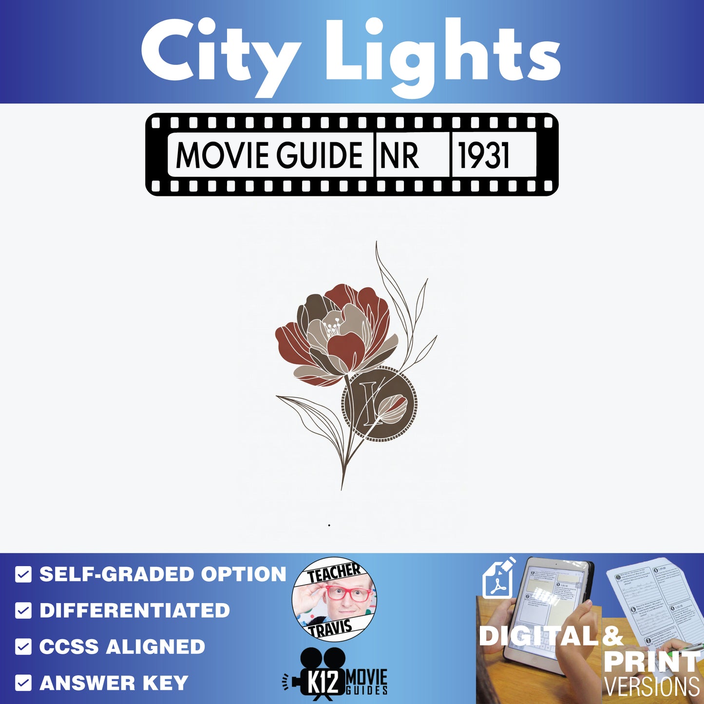 City Lights Movie Guide Questions & Worksheet