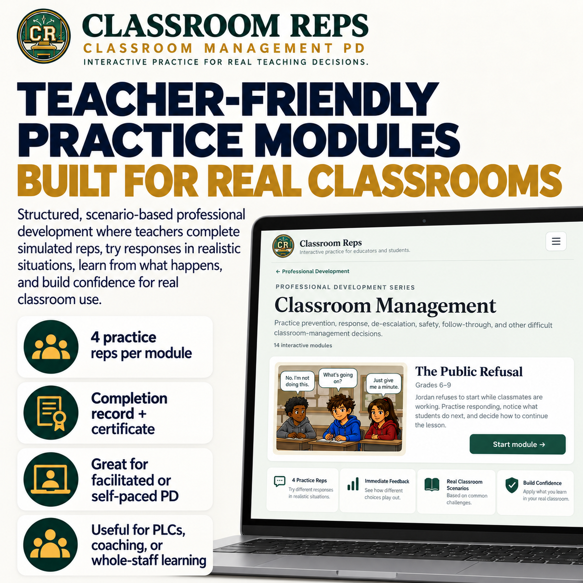 After Lunch | Classroom Reps 60-Minute PD Simulation