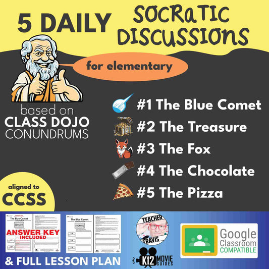 Socratic Discussion | Lesson Plan & Activity | Class Dojo Conundrums Cover