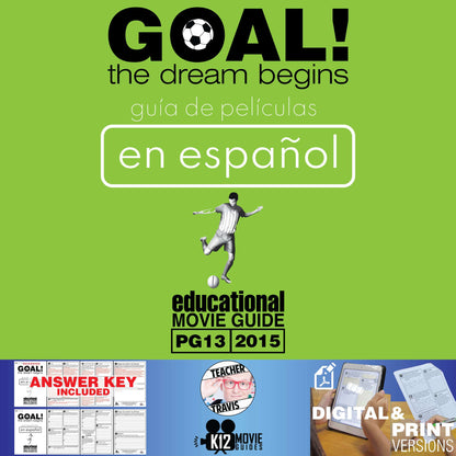 Goal! The Dream Begins Movie Guide in Spanish Cover