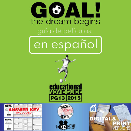 Goal! The Dream Begins Movie Guide in Spanish Cover