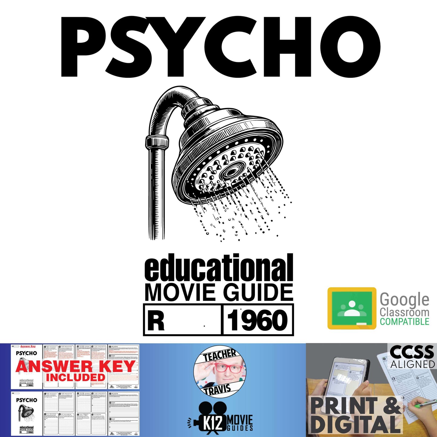 Psycho Movie Guide (R - 1960) Cover