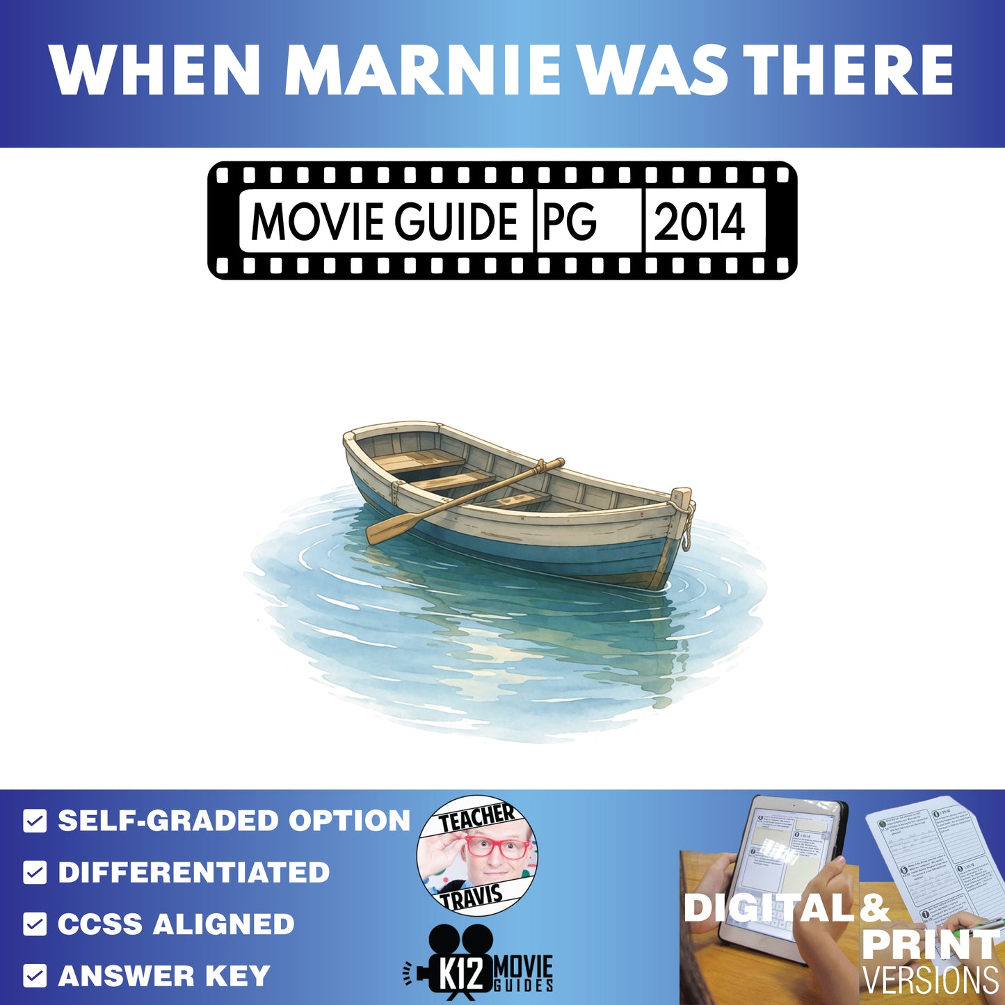 When Marnie Was There Movie Guide Questions & Worksheet