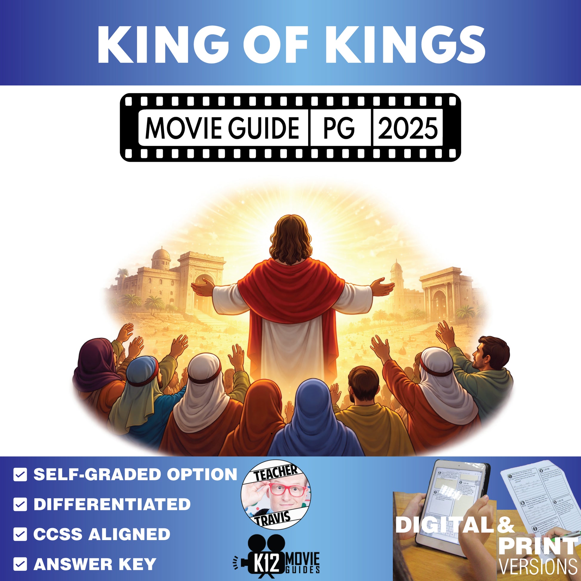 The King of Kings Movie Guide Questions & Worksheet (2025)
