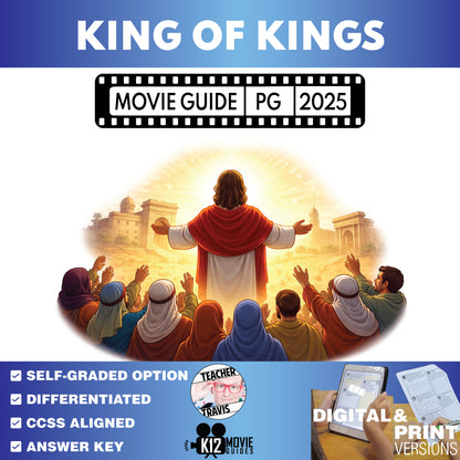 The King of Kings Movie Guide Questions & Worksheet (2025)
