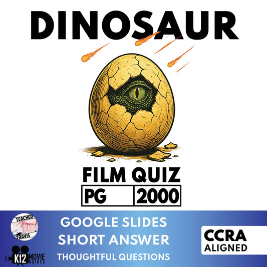 Dinosaur Film Quiz | CCSS Grades 3-6