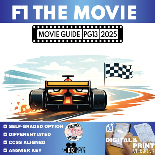 F1: The Movie Guide Questions & Worksheet (2025)
