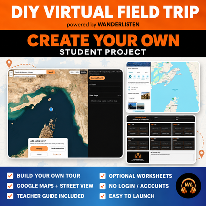 FREE DIY Virtual Field Trip | Create Your Own VFT | Student Project