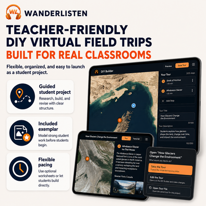 Science DIY Virtual Field Trip | Create your own Glacier VFT | Student Project