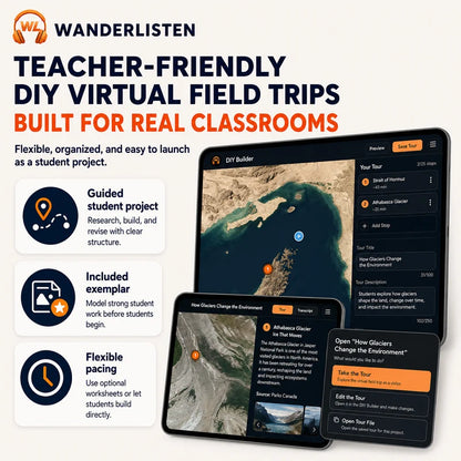FREE DIY Virtual Field Trip | Create Your Own VFT | Student Project