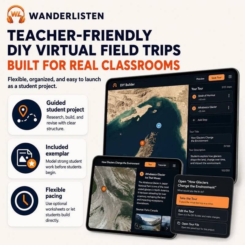 Science DIY Virtual Field Trip | Create your own Glacier VFT | Student Project
