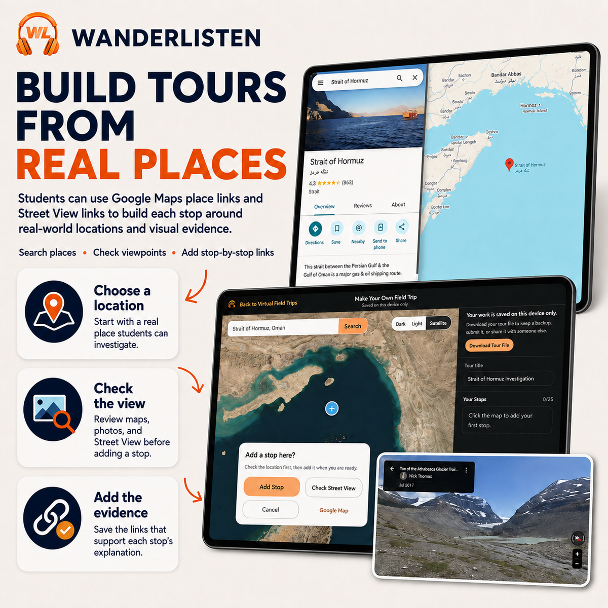 Science DIY Virtual Field Trip | Create your own Glacier VFT | Student Project