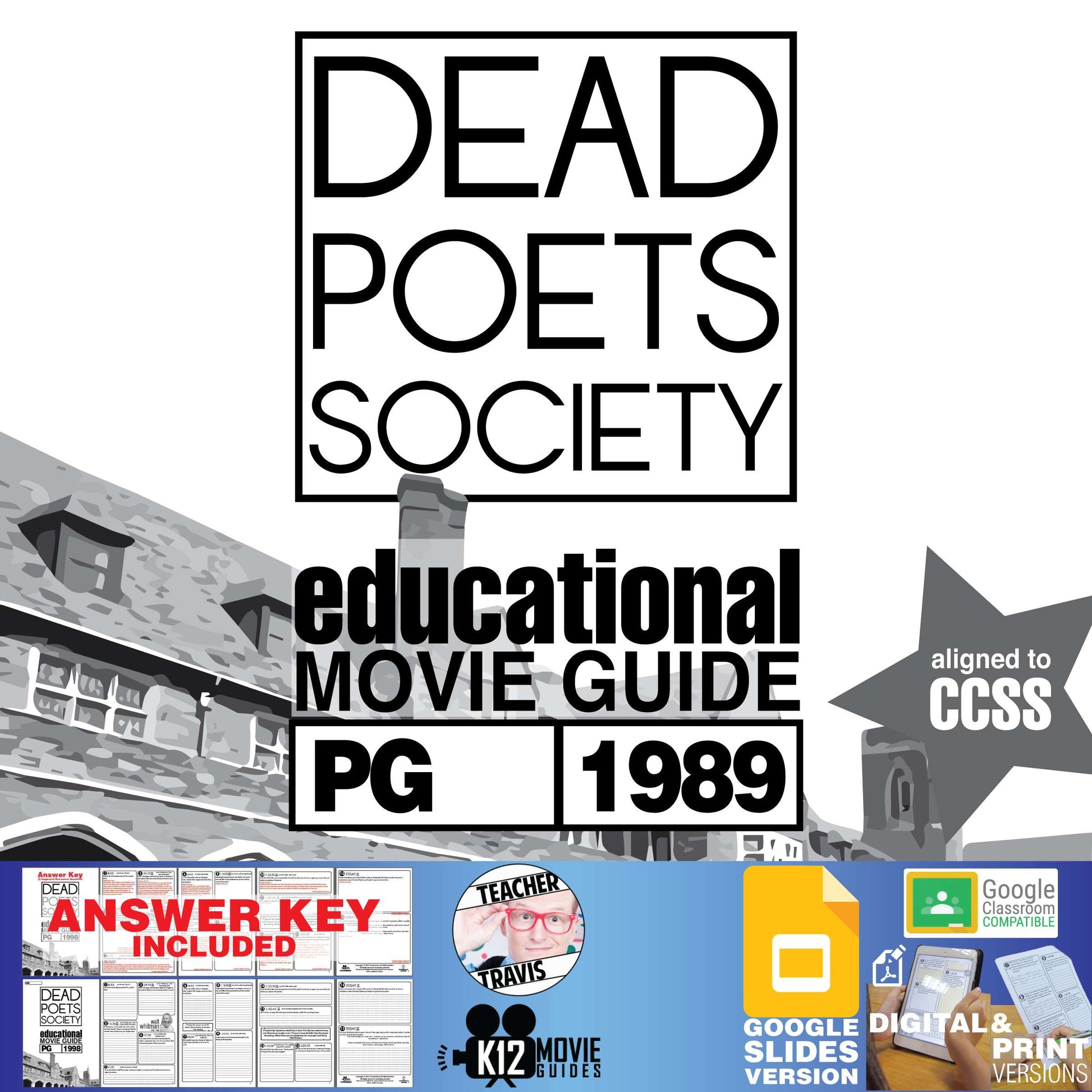 Dead Poets Society (PG - 1989) Cover