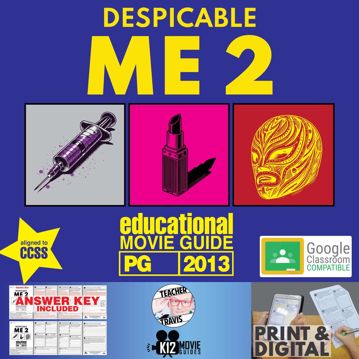 Despicable Me 2 Movie Guide (PG - 2013) Cover