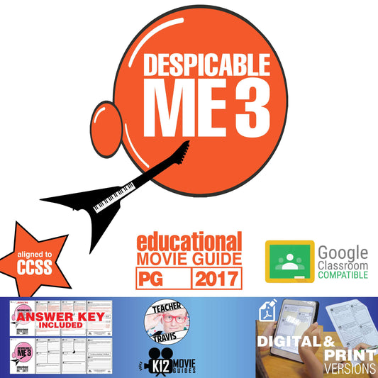 Despicable Me 3 (PG - 2017) Movie Guide Cover