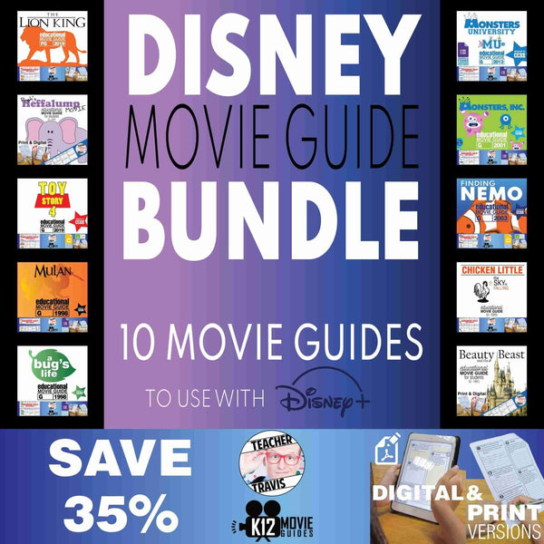 Disney + Movie Guide Bundle | 10 Pack