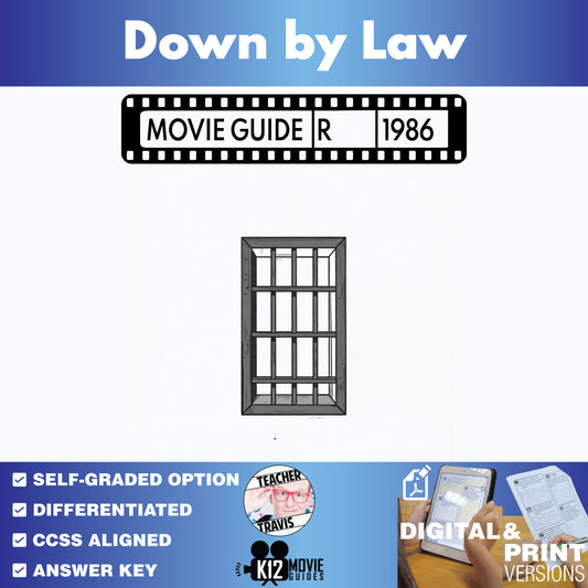 Down by Law Movie Guide Questions & Worksheet