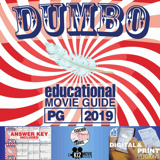 Dumbo Movie Guide | Questions | Worksheet (PG - 2019) Cover