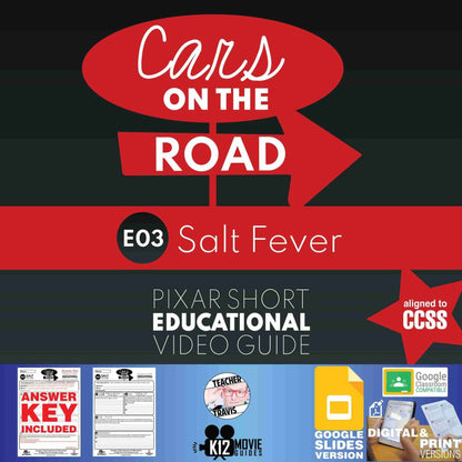 Pixar Short - Cars on the Road - E03 - Salt Fever Video Guide (2022) Cover